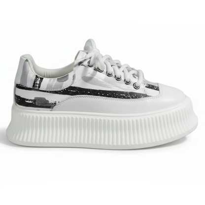 Women's Wave Platform Shoes (Blue)