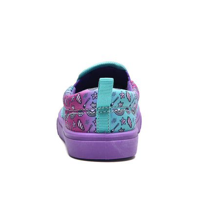 Disney Princess Ariel Girls' Slip-On Canvas Shoes