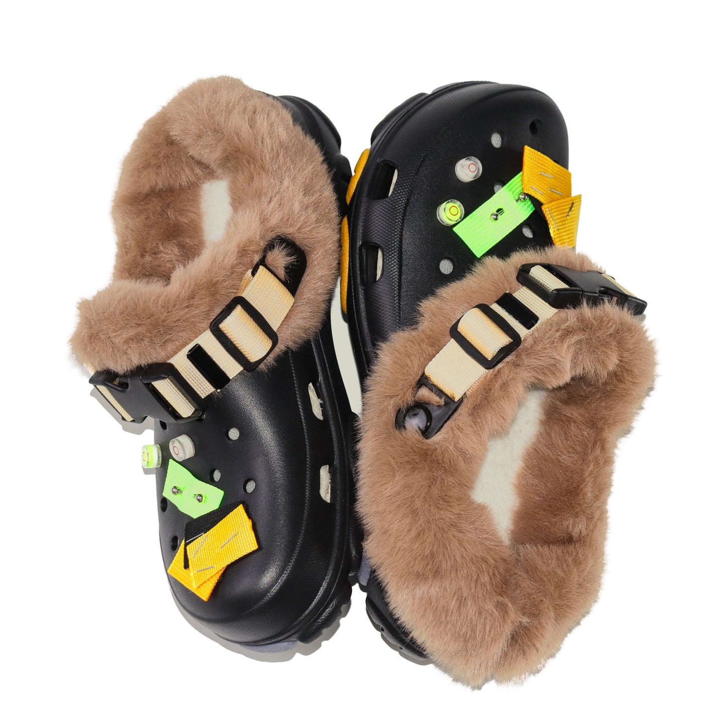 AeroGrip Patch Clog Sandals