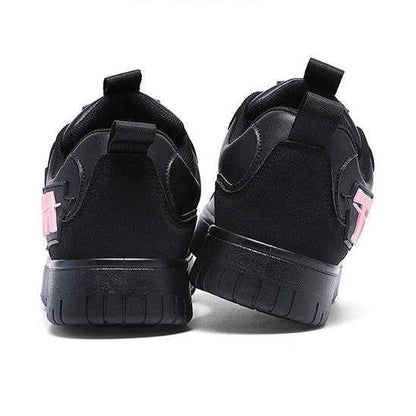 TALKING TOM | Sports Board Shoes - Black/Pink