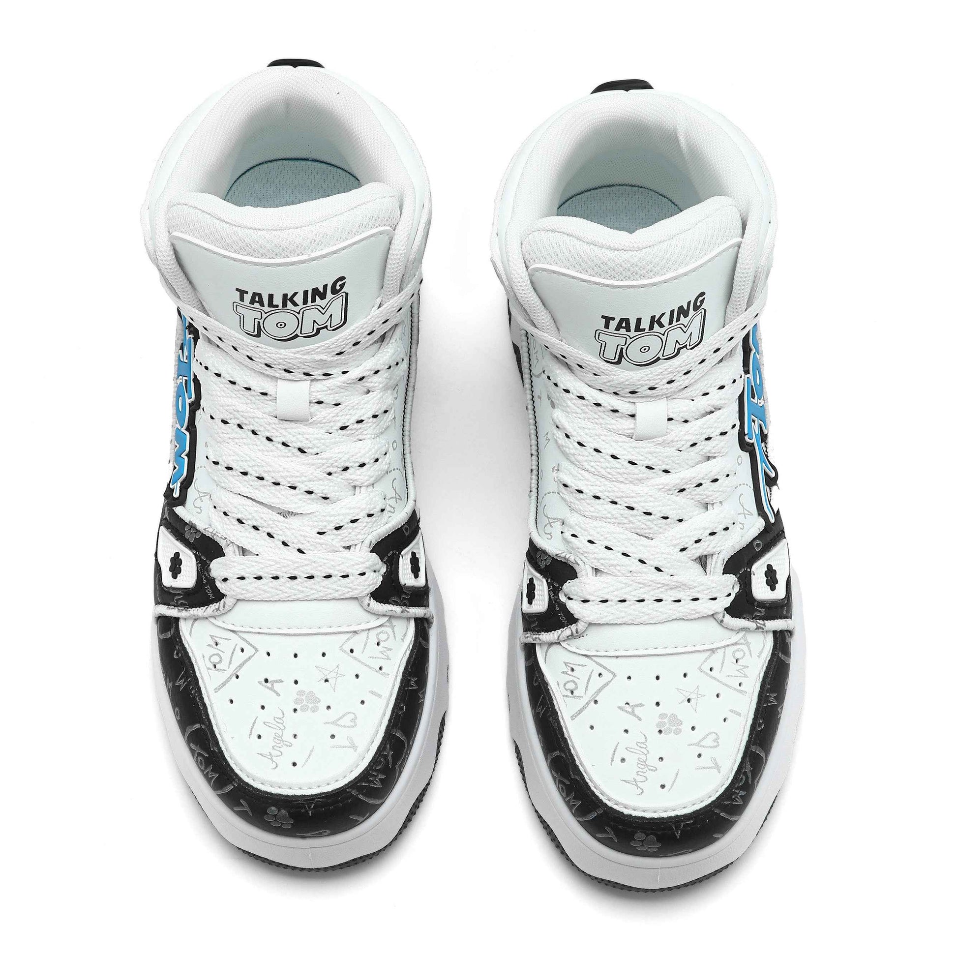 TALKING TOM | Graffiti High-Top Sneakers