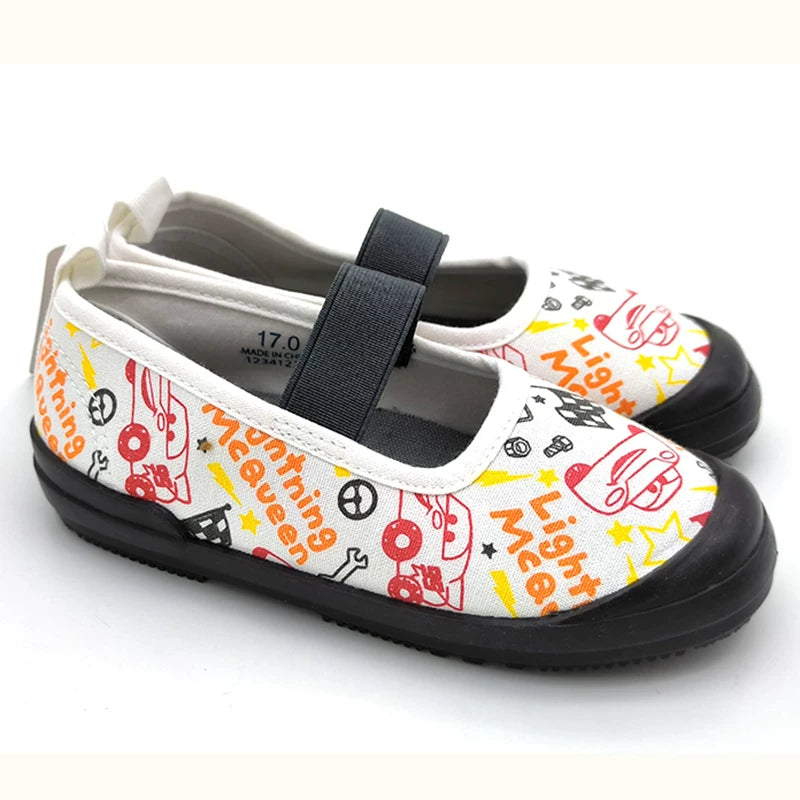 Cars Lightning McQueen Anti-Kick Canvas Ballet Shoes