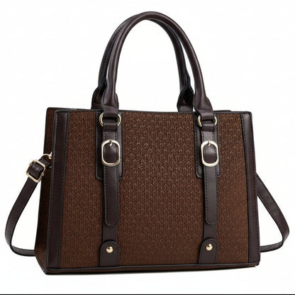 Buckle and Bloom Merlot Crossbody/Handbag
