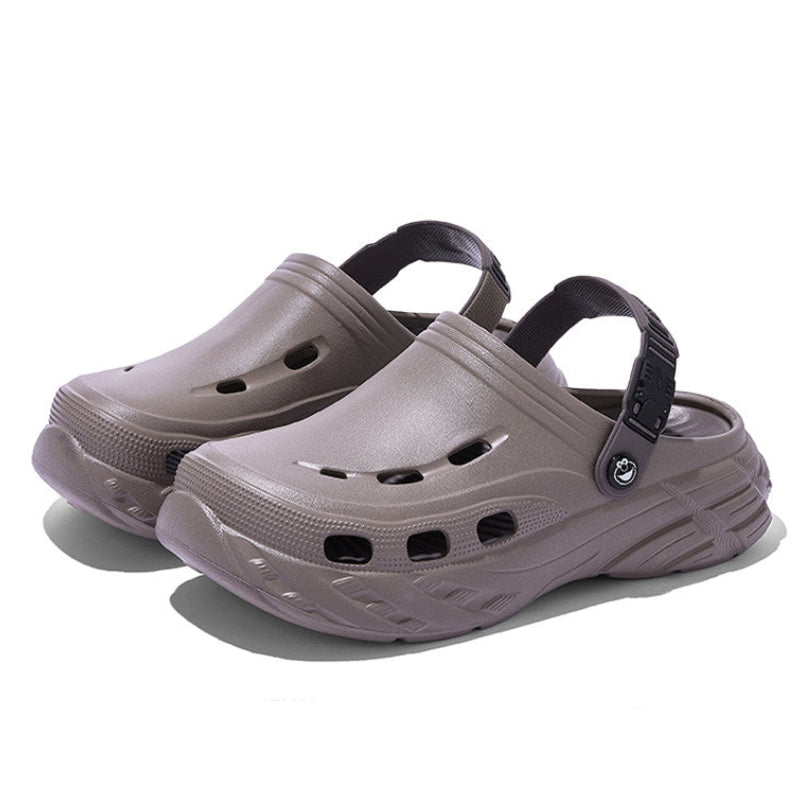 Sesame Street | Classic EVA Clog Mule Sandals - Brown