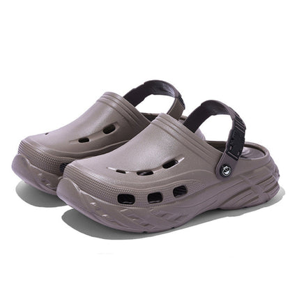Sesame Street | Classic EVA Clog Mule Sandals - Brown