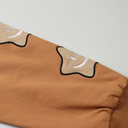 Tom and Jerry Patchwork Varsity Jacket