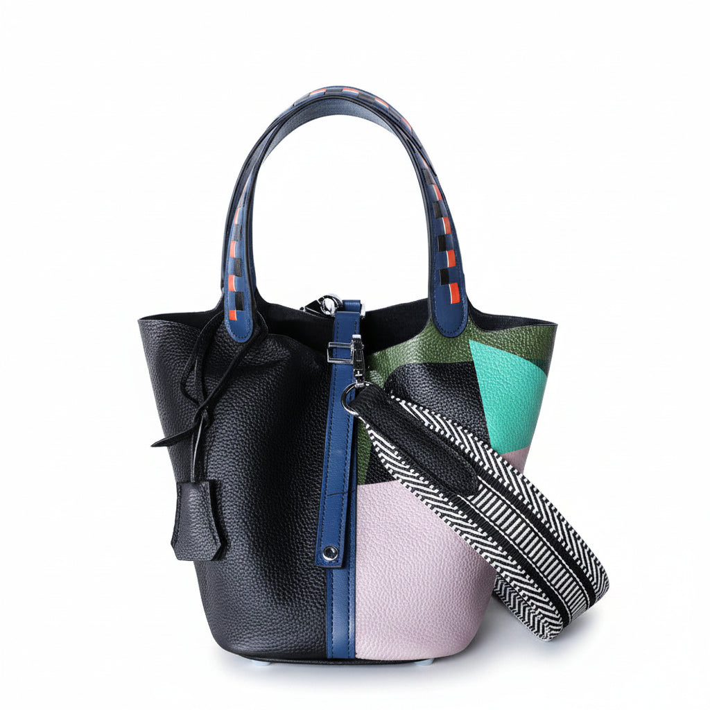 Women's Togo Cowhide Bucket Bag