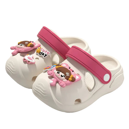 AeroGrip Cute Day Children's Clog Sandals