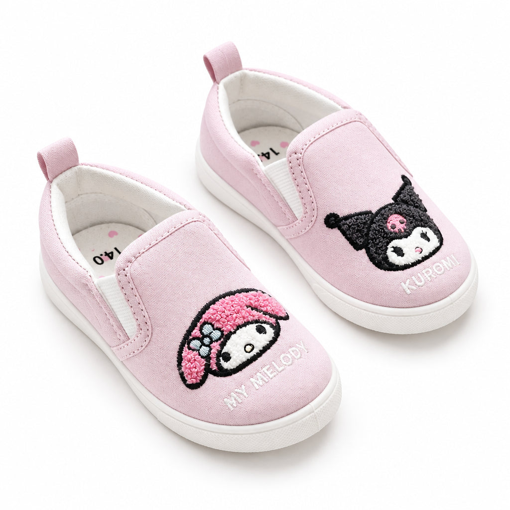 Sanrio My Melody & Kuromi Mismatched Toddler Canvas Loafers