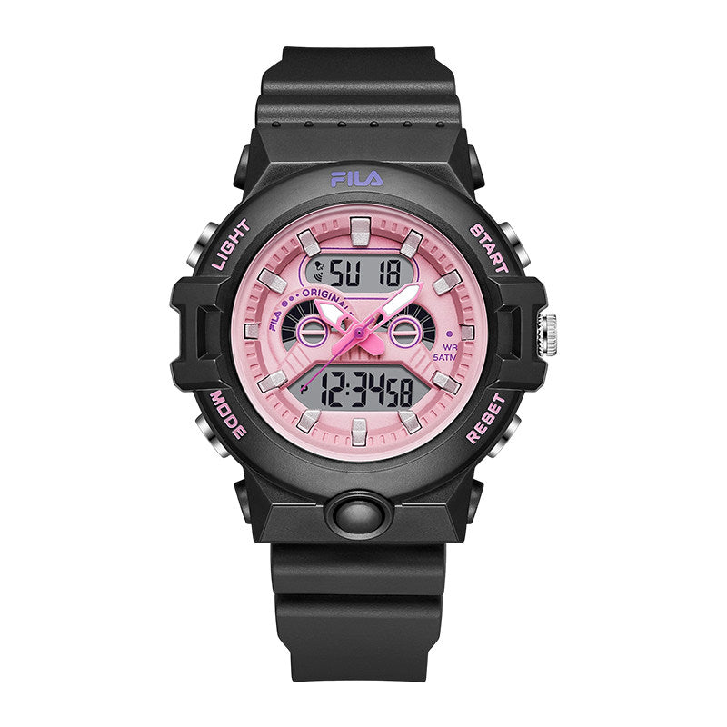 FILA Digital/Analog Sports Wristwatch for Girls