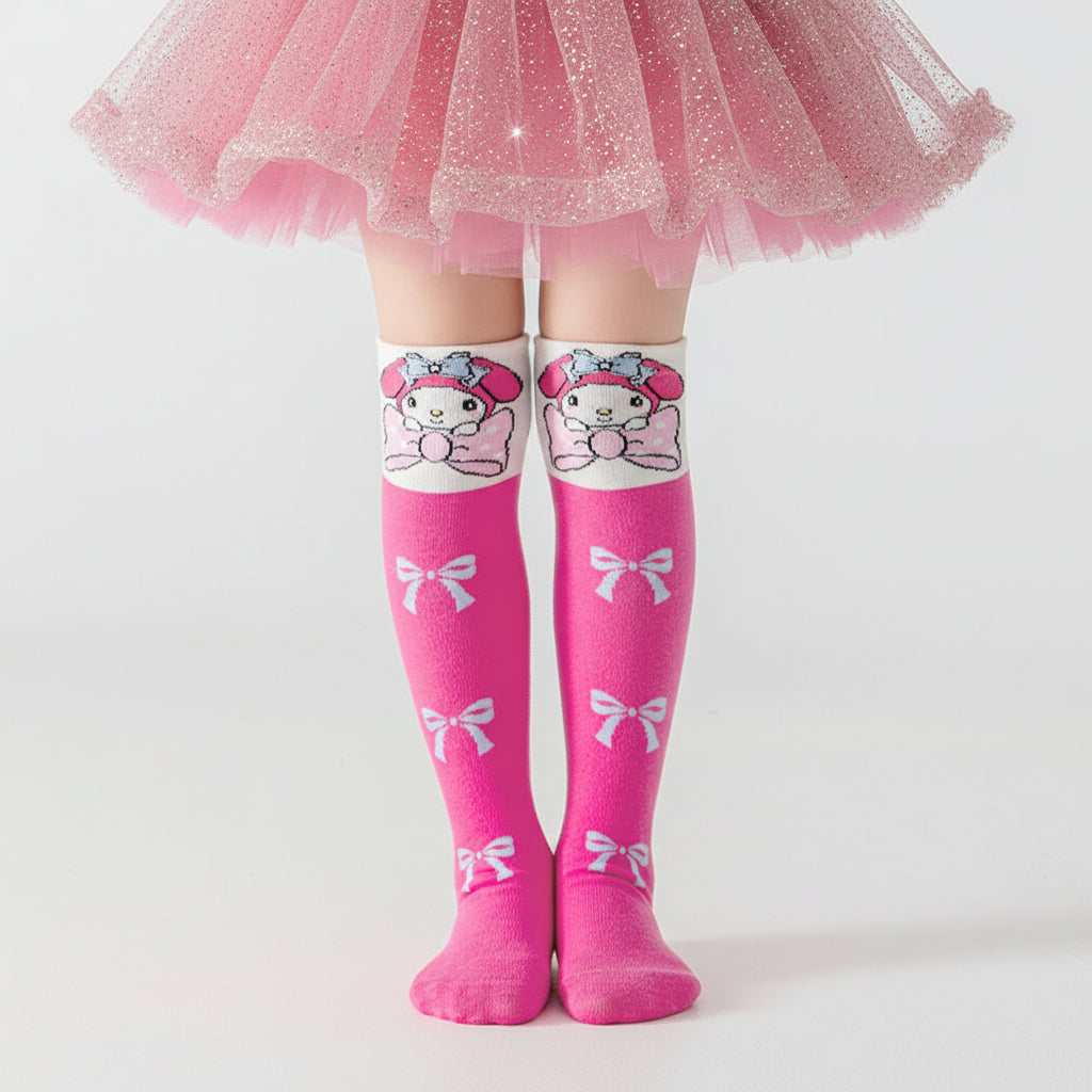 Adorable My Melody Knee-High Ultra Soft Socks