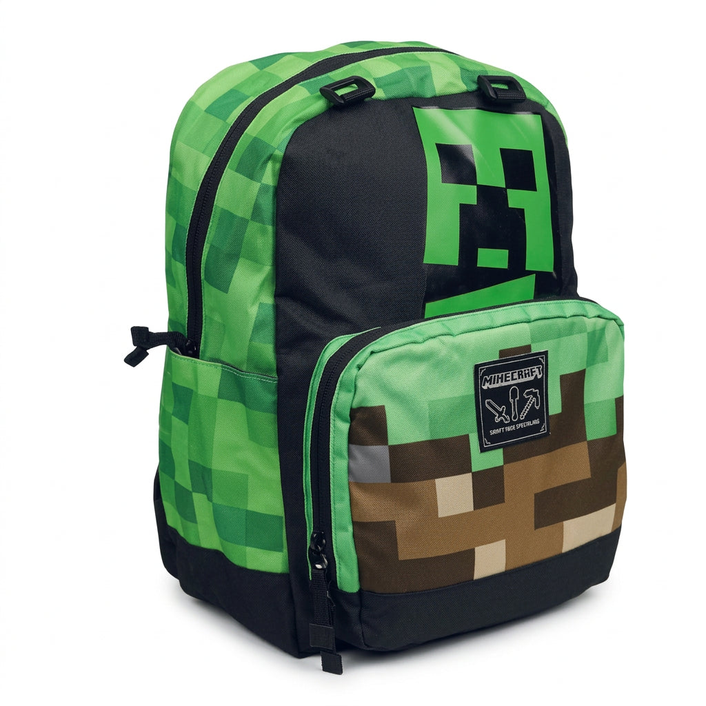 Minecraft Kids Waterproof Backpack Collection
