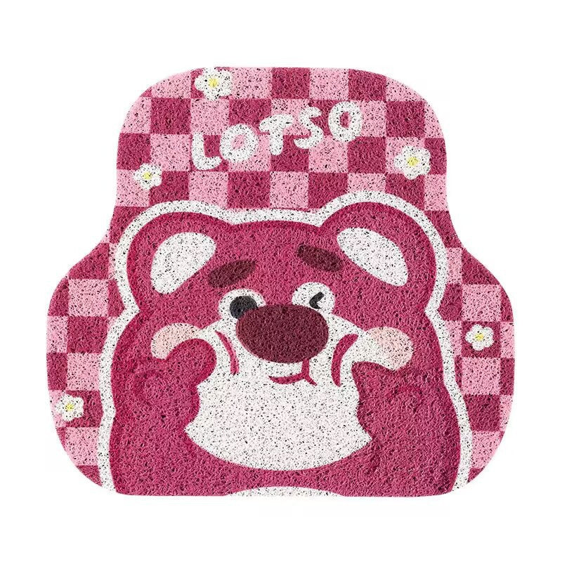 Cute Lotso Bear Universal Non-Slip Car Floor Mats
