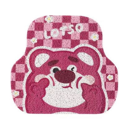 Cute Lotso Bear Universal Non-Slip Car Floor Mats