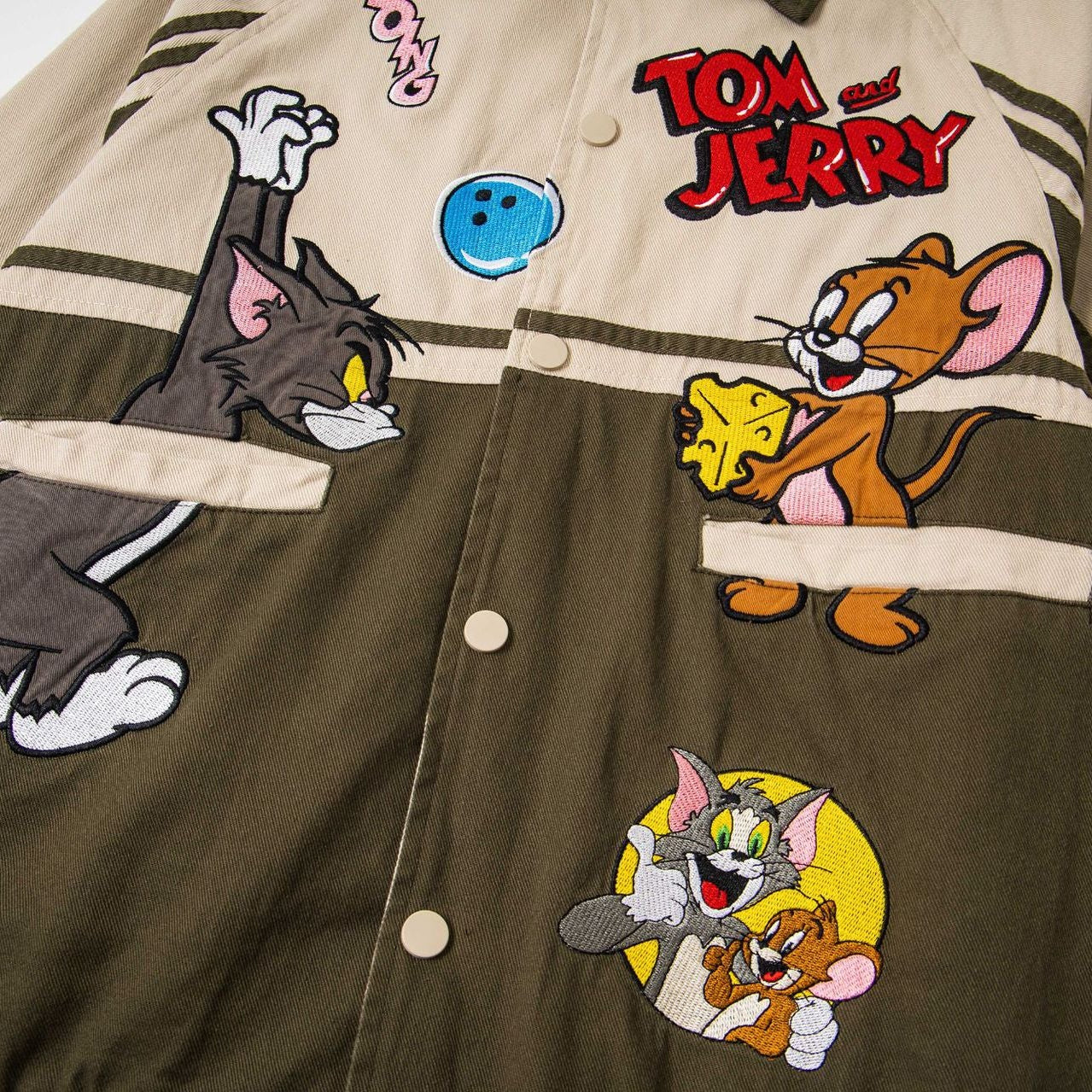 Tom and Jerry Classic Patchwork Jacket
