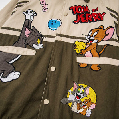 Tom and Jerry Classic Patchwork Jacket