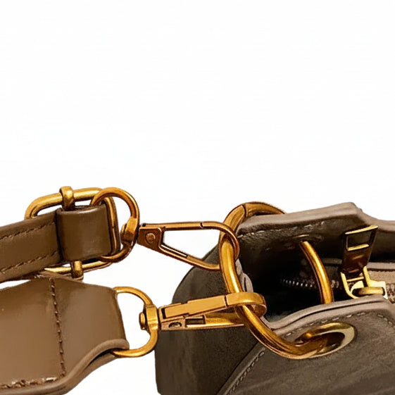 Buckle Retro Shoulder Bag