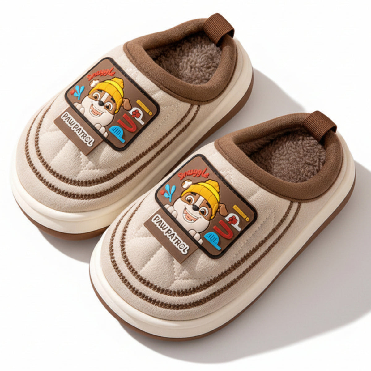 PAW Patrol Kids Winter Fleece Slippers