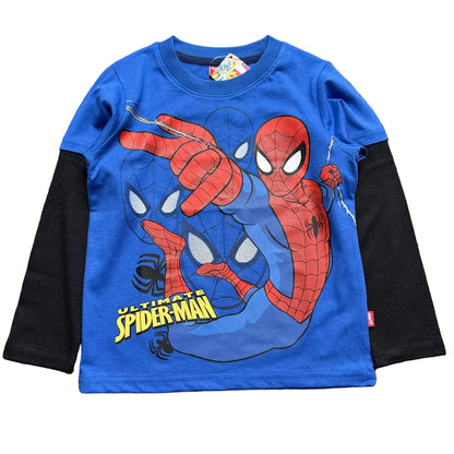 Marvel Superheroes Mock Long-Sleeve Tees 6-Piece Set