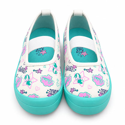 Princess Ariel The Little Mermaid Anti-Kick Canvas Ballet Shoes