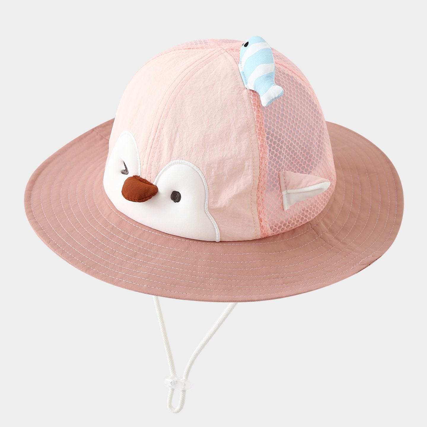 Children's Adorable Penguin Sun Protection Bucket Hat