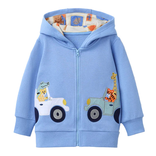 ZYLUS Boys Explorer's Zip-Up