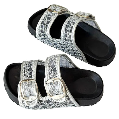 Girls Glamour Buckle Comfortable Sandals
