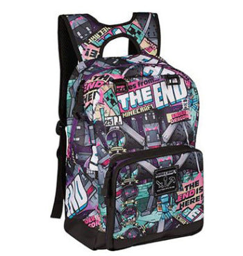 Minecraft Kids Waterproof Backpack Collection