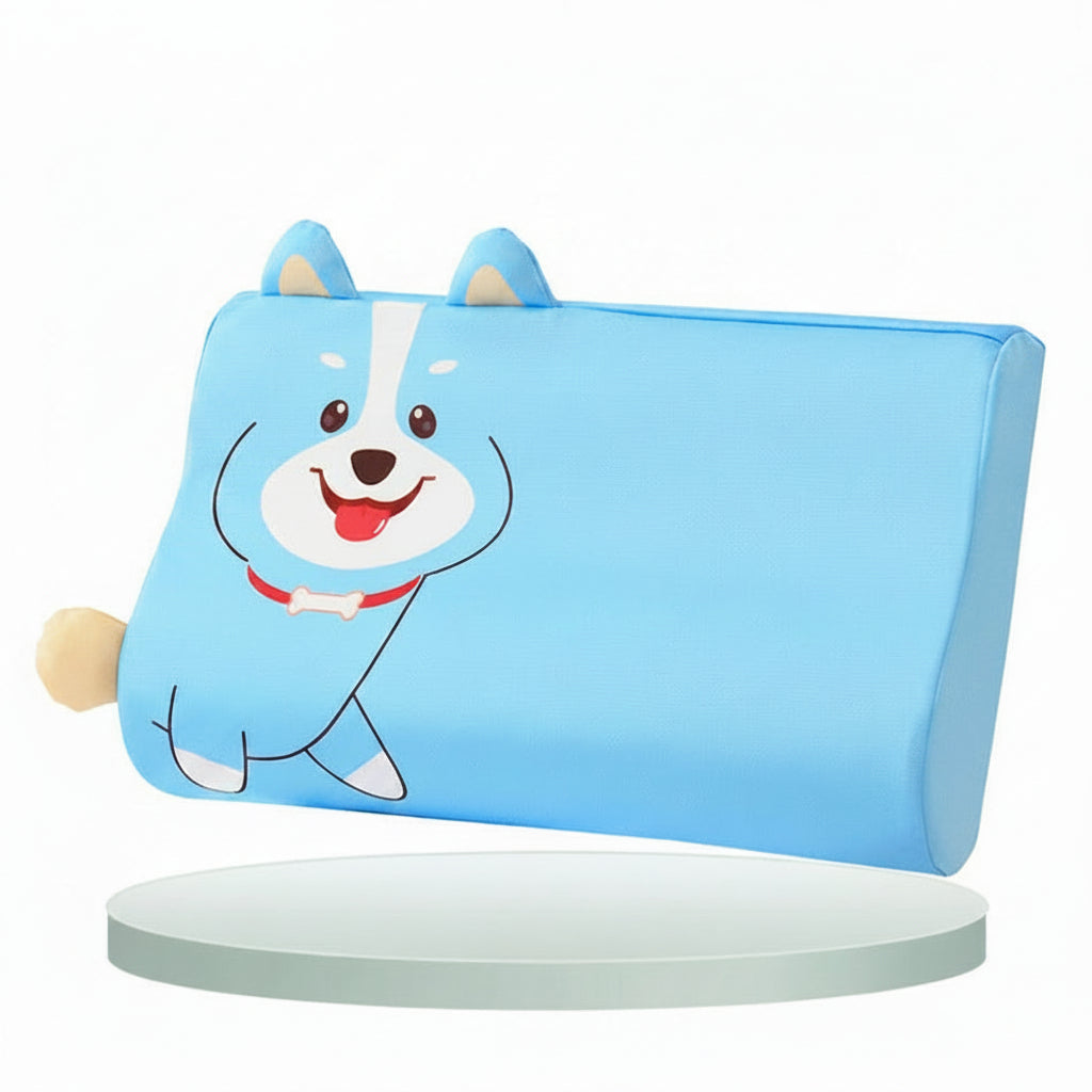 Children's Cartoons Ergonomic Contoured Slow Rebound Memory Foam Pillow