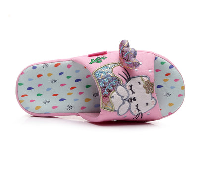 Children's Mermaid Cat Home Slippers