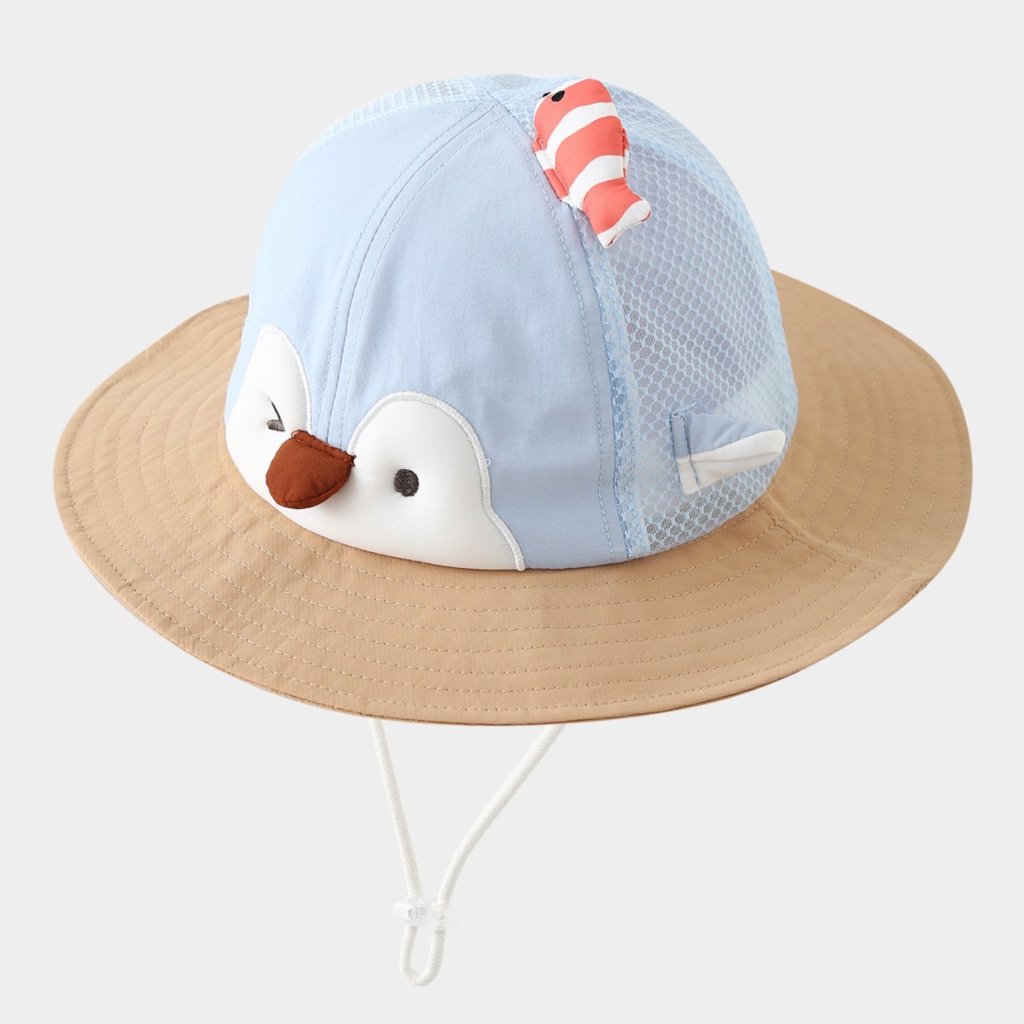Children's Adorable Penguin Sun Protection Bucket Hat