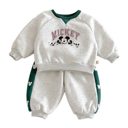Boys' Mickey Sweatshirt and Sweatpants 2-Piece Set