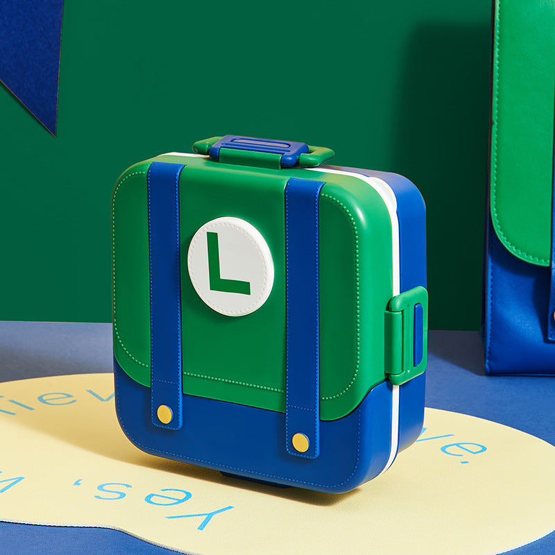 Super Mario & Luigi Premium Stainless Steel Bento Lunch Box