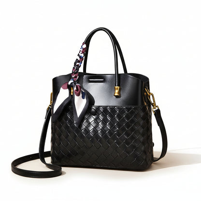 Scarf Bucket Crossbody Bag