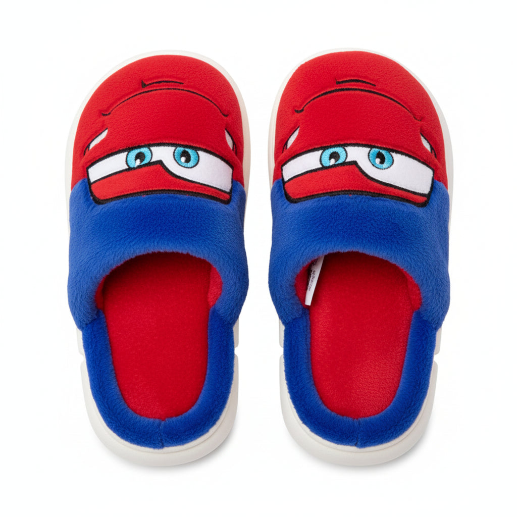 Disney Pixar Cars Lightning McQueen Plush House Slippers