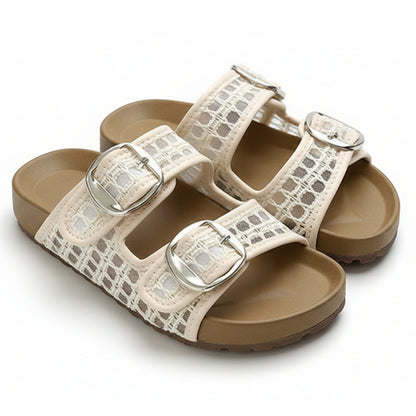Girls Glamour Buckle Comfortable Sandals