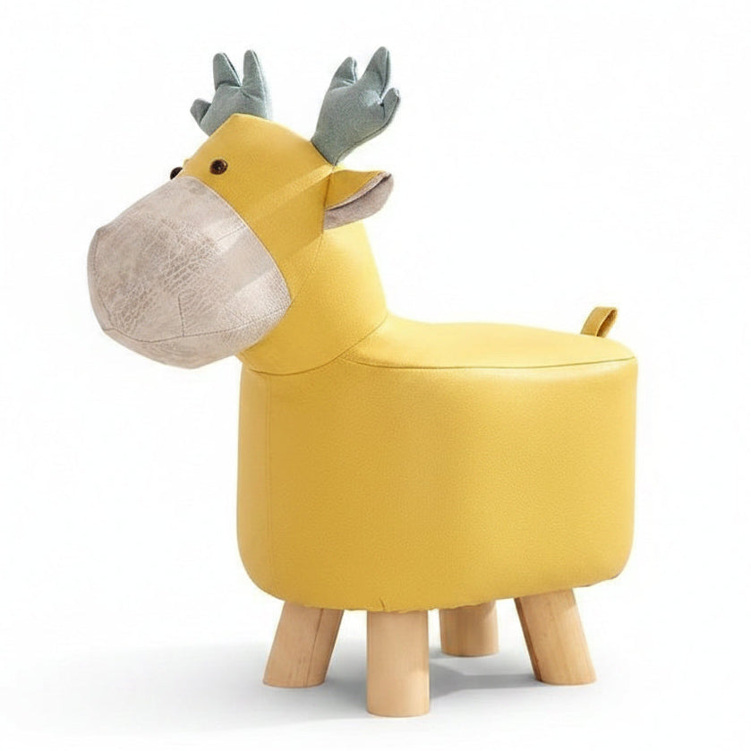 Deer Animal Children's Ottoman Footstool
