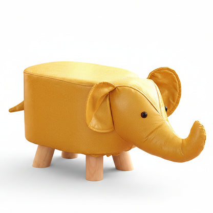 Elephant Animal Children's Ottoman Footstool