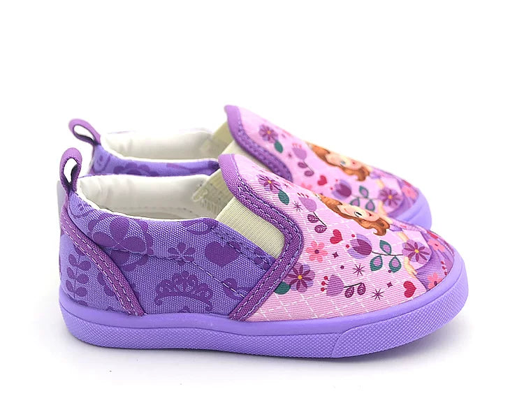 Sofia the First Girls Slip-On Canvas Shoes
