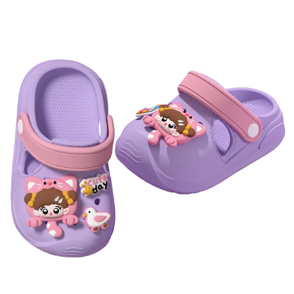 AeroGrip Cute Day Children's Clog Sandals