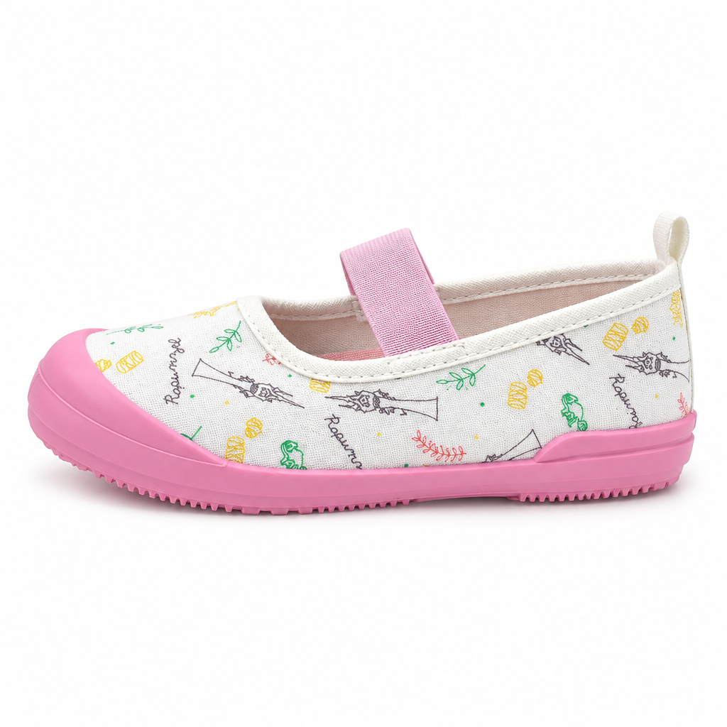 Tangled Rapunzel Anti-Kick Canvas Ballet Shoes