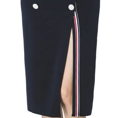 Chic Casual Wrap Midi Dress