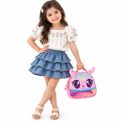 Cute Children's 3D Insulated Lunch Box Bag