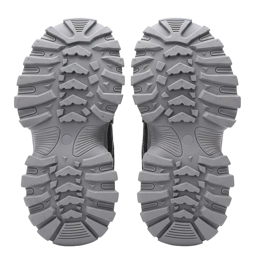 Children's Olympus Thick Soft Sole Sneakers - Gray