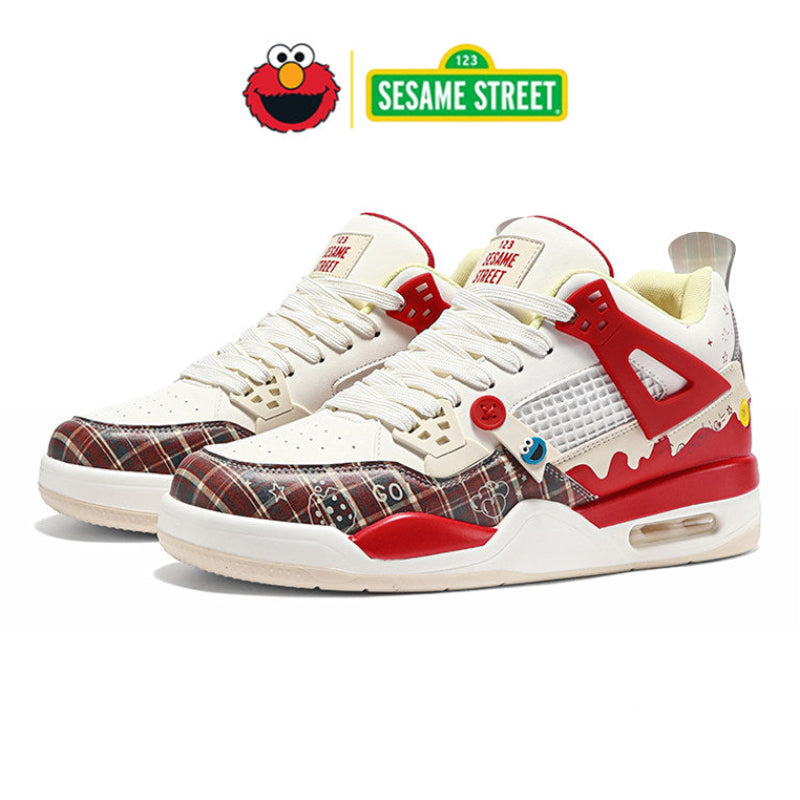 Sesame Street | Men's Basketball Shoes - Red