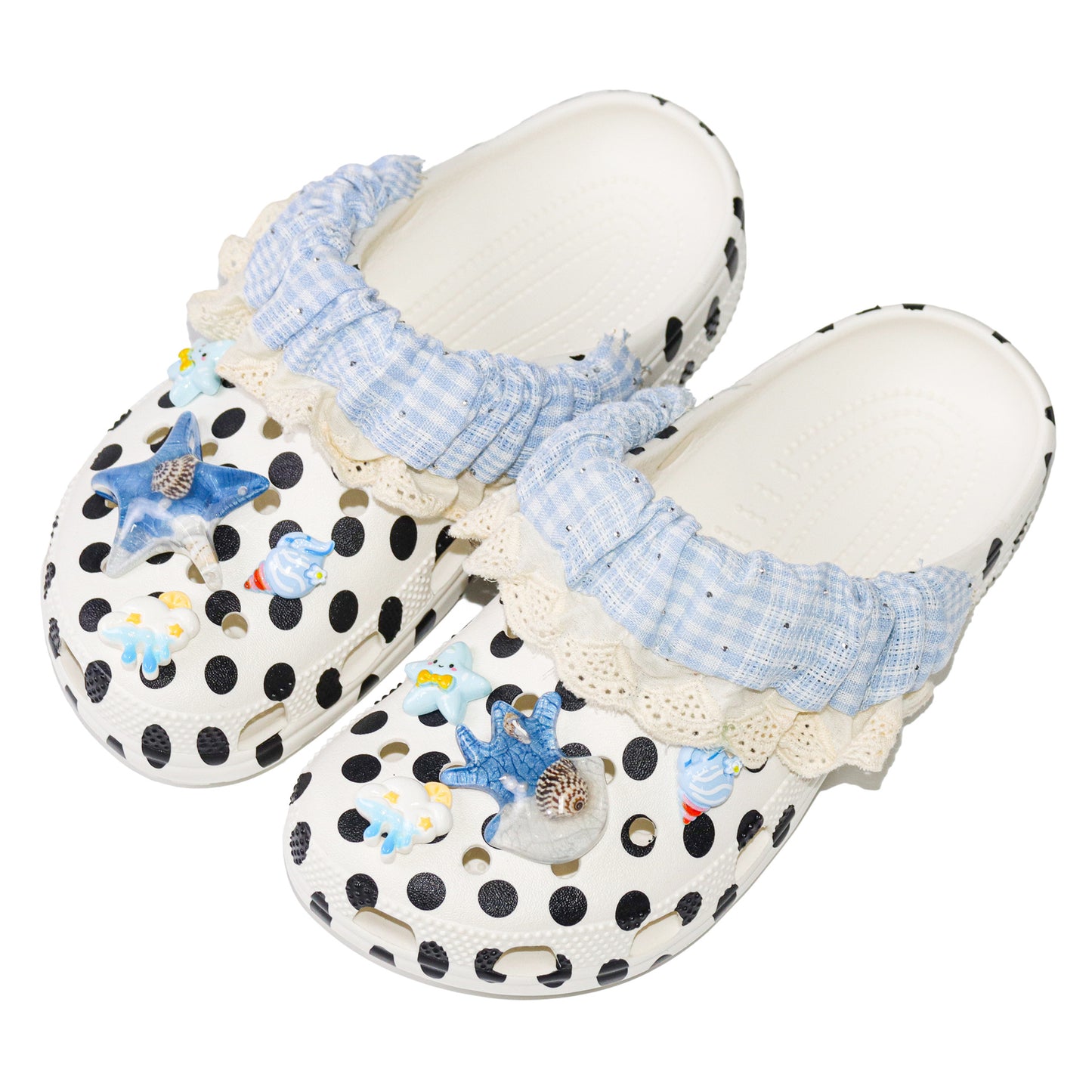 ZYLUS AeroGrip Azure Clog Sandals