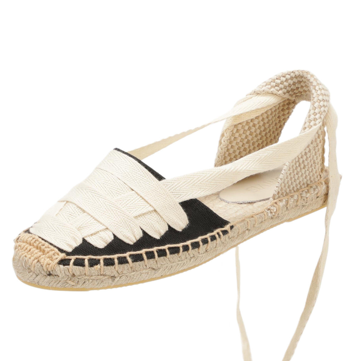 TONIVIS Women's Ankle Espadrille Flats