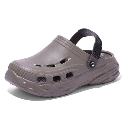 Sesame Street | Classic EVA Clog Mule Sandals - Brown