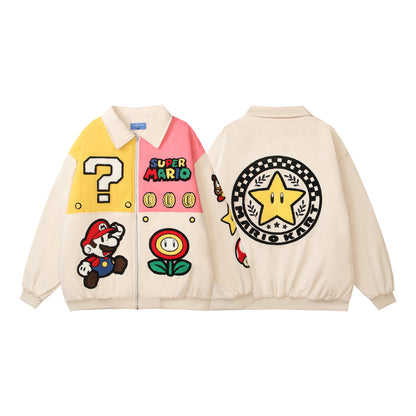 Super Mario Patchwork Jacket
