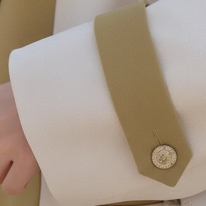 Two-Tone Chic Blazer.